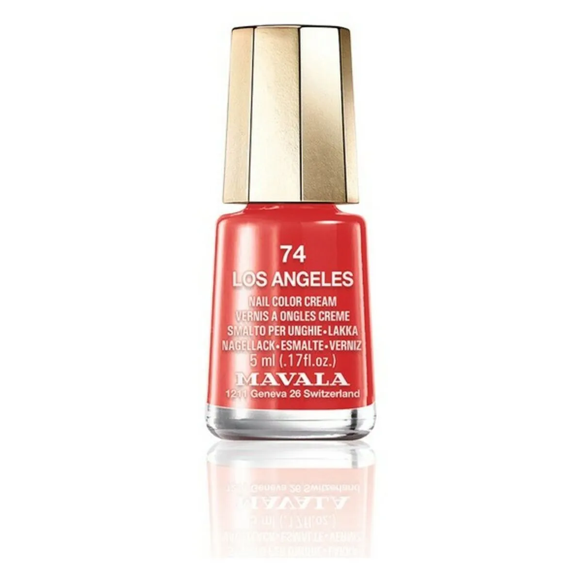 Smalto per unghie Nail Color Cream Mavala 74-los angeles (5 ml)