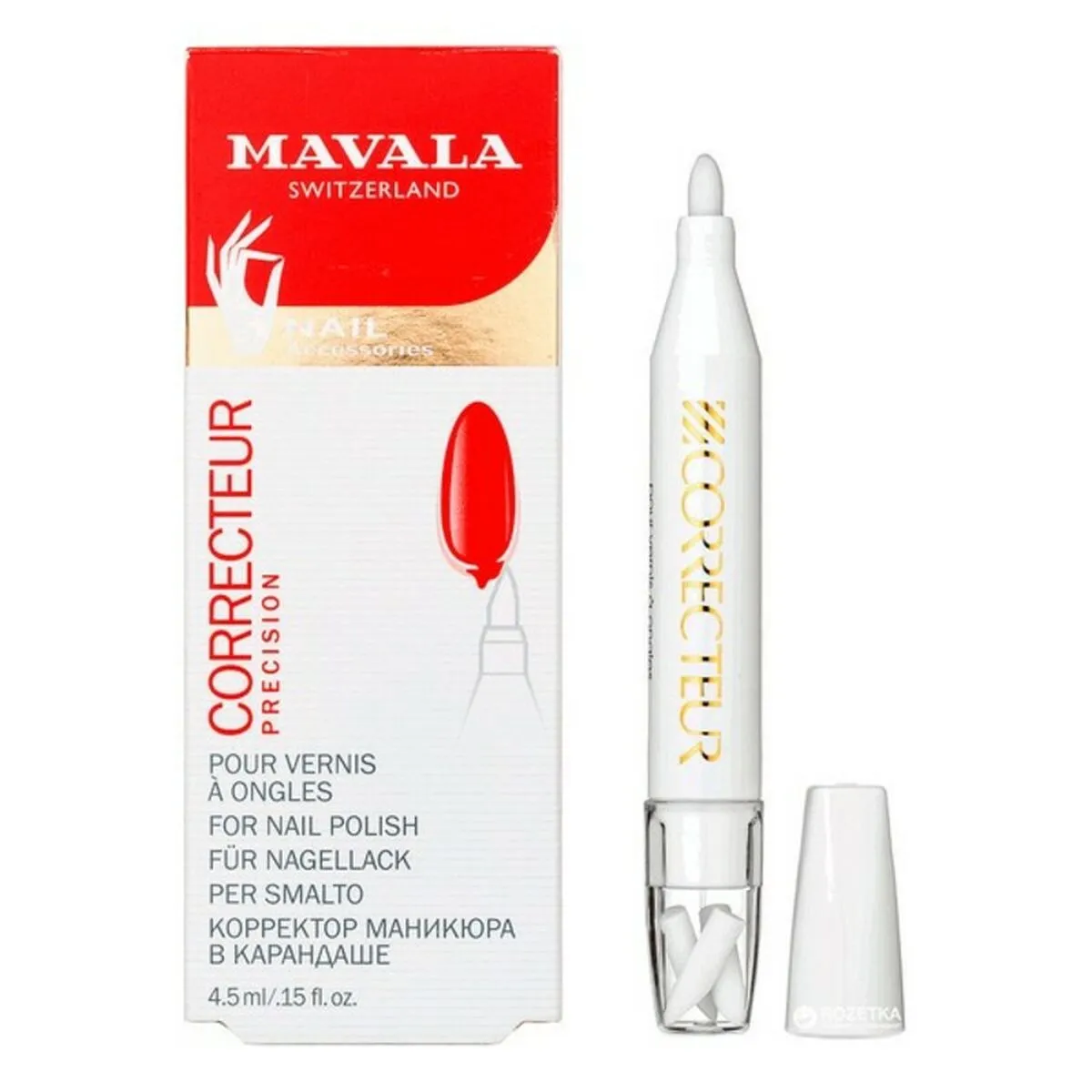 Solvente per smalto Correcteur Mavala (4,5 ml)