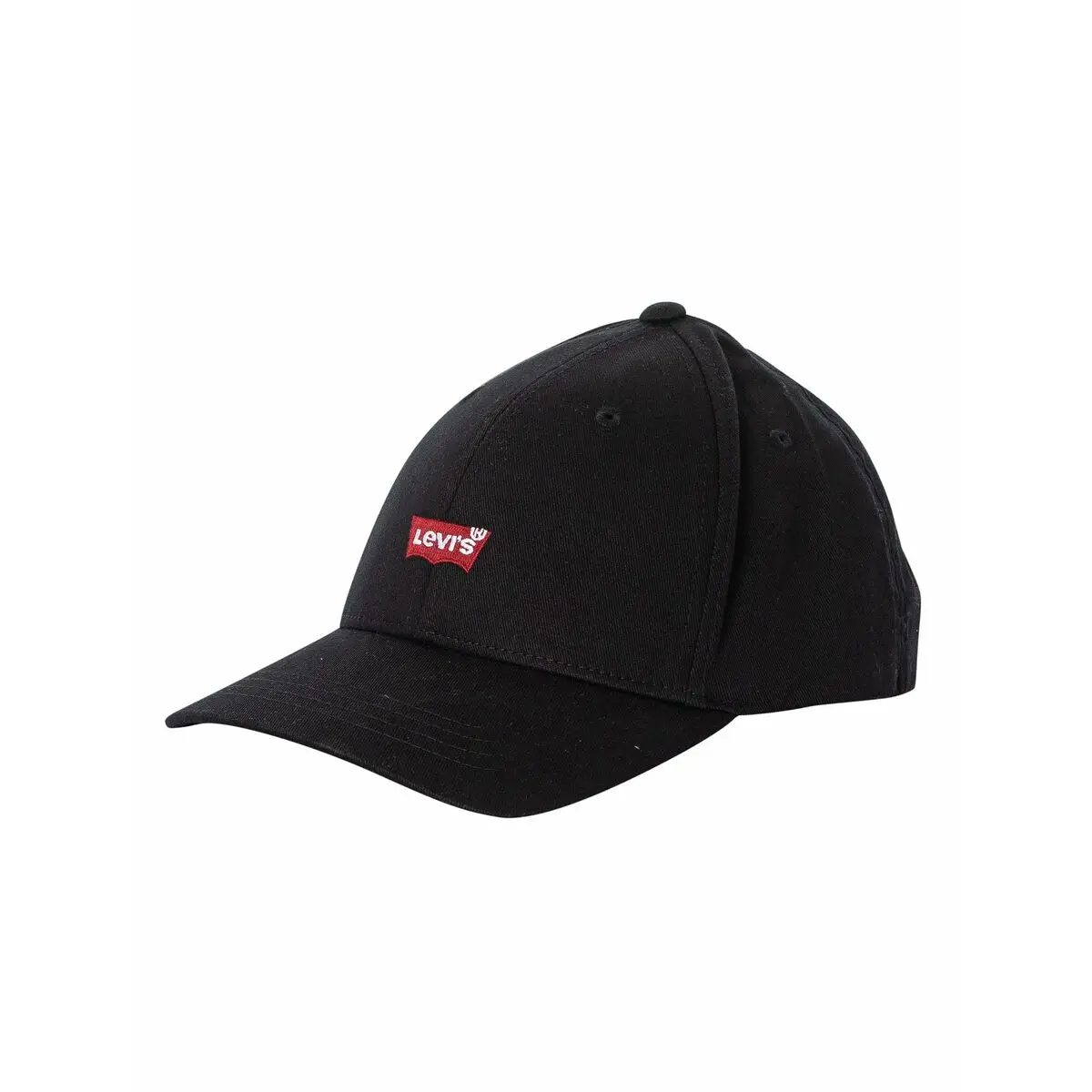 Cappello Sportivo Levi's Housemark Flexfit  Nero Taglia unica