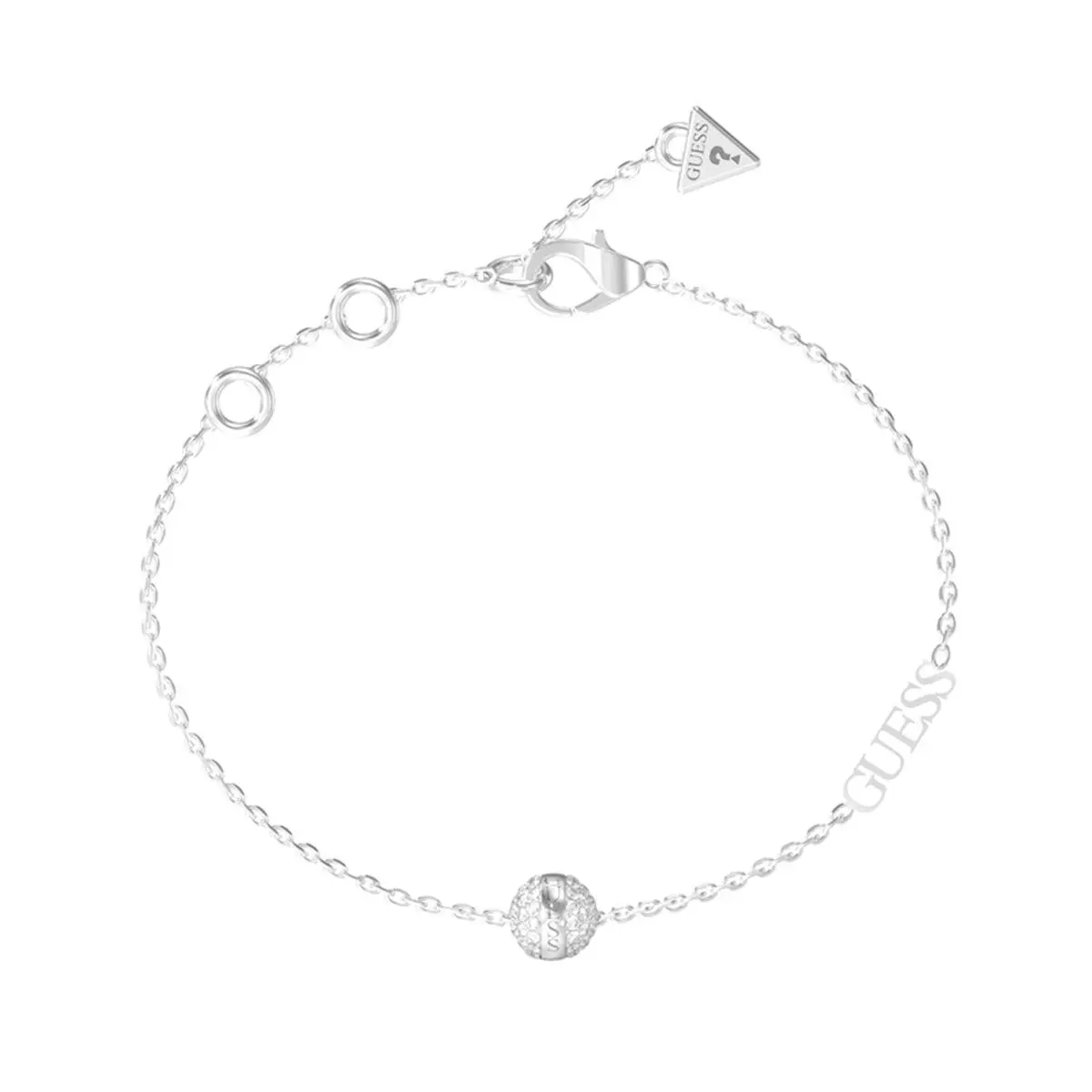 Bracciale Donna Guess JUBB04456JWRHS Argentato