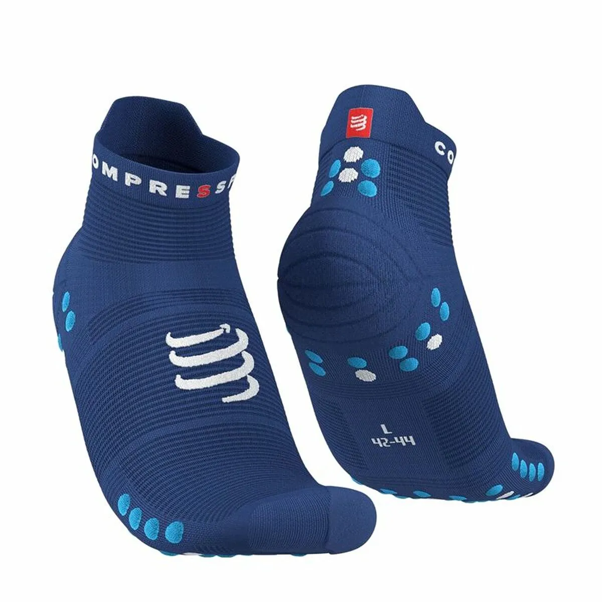 Calzini a Compressione Pro Racing Compressport XU00047B_533 Azzurro