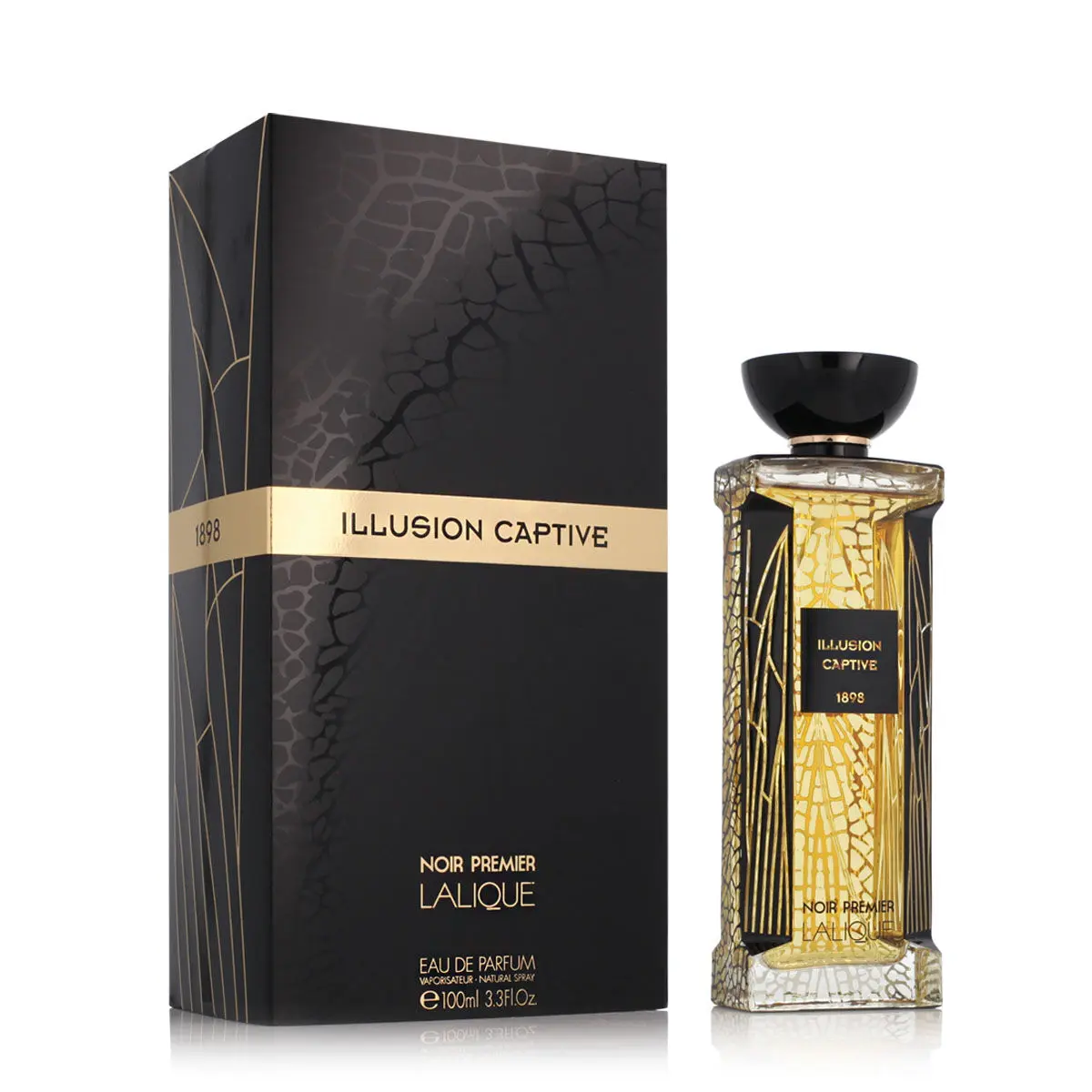 Profumo Unisex Lalique EDP Illusion Captive Noir Premier 100 ml