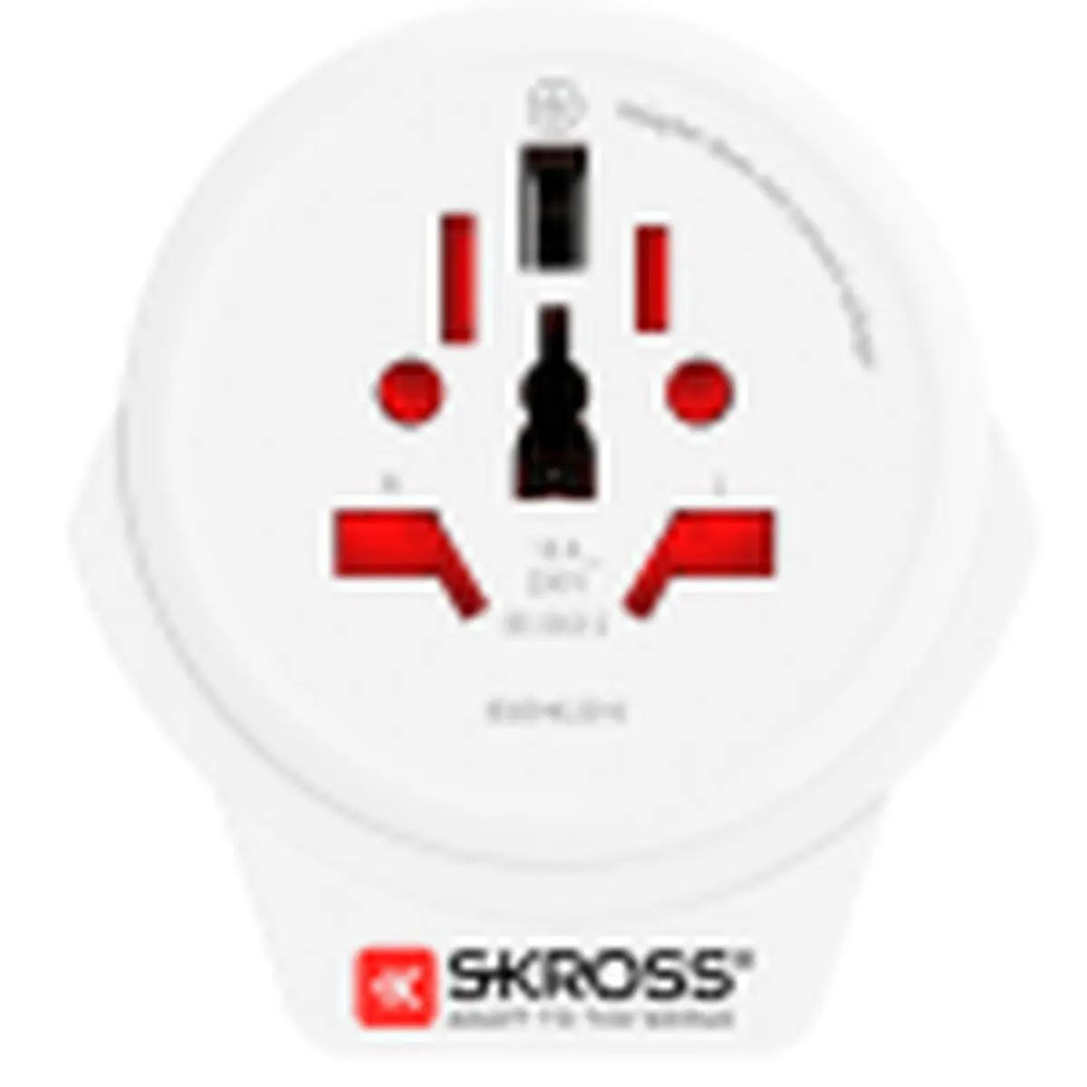 Adattatore per Prese Skross 1.500266 Bianco