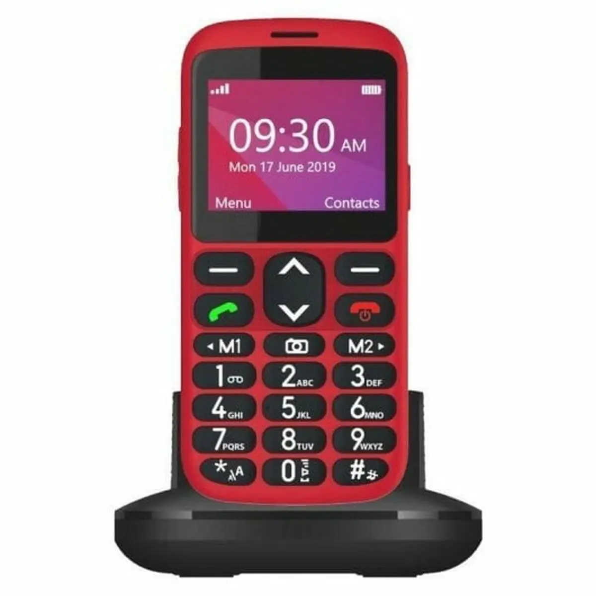 Telefono Cellulare Telefunken TF-GSM-520-CAR-RD 64 GB RAM Rosso