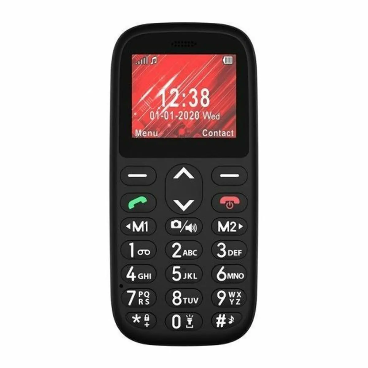 Telefono Fisso per Anziani Telefunken TF-GSM-410-CAR-BK