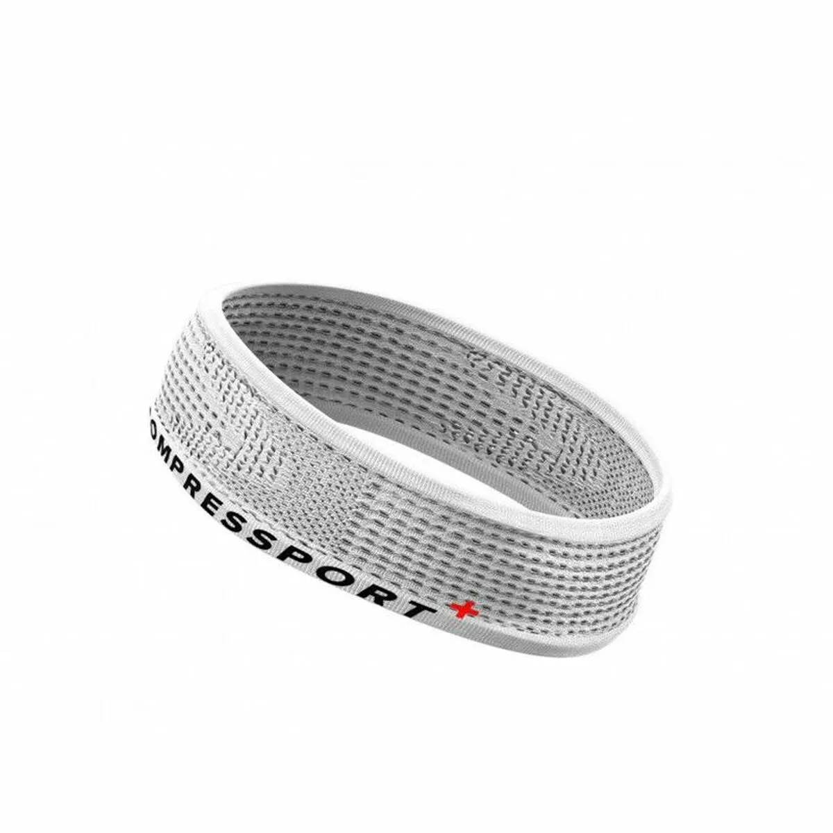 Fascia Sportiva per la Testa Compressport Thin On/Off Bianco