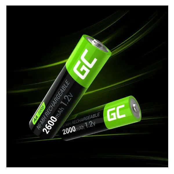 RECHARGE BATTERIES 4XAA R6 2600MAH