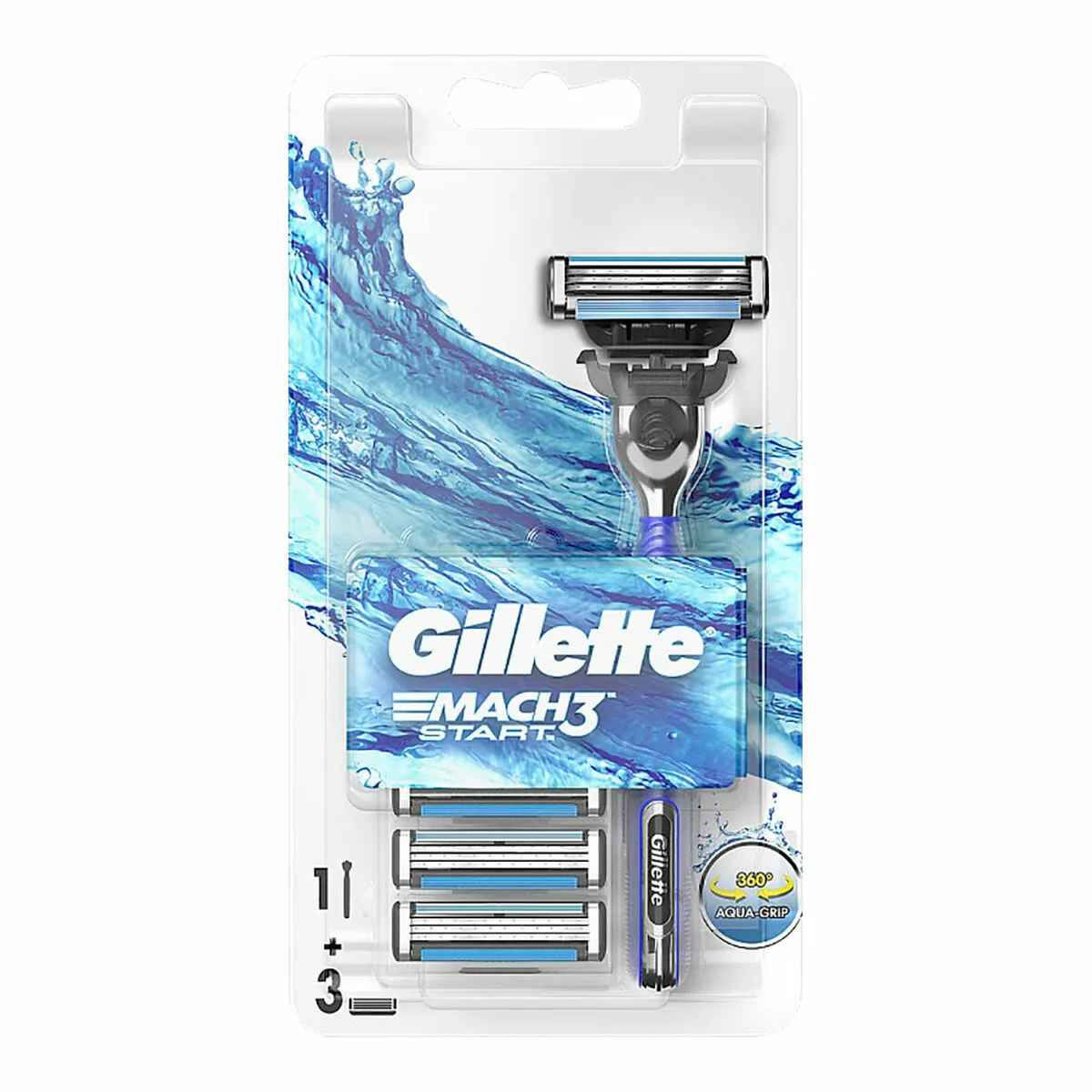 Rasoio Manuale per Barba Gillette Mach3 Start