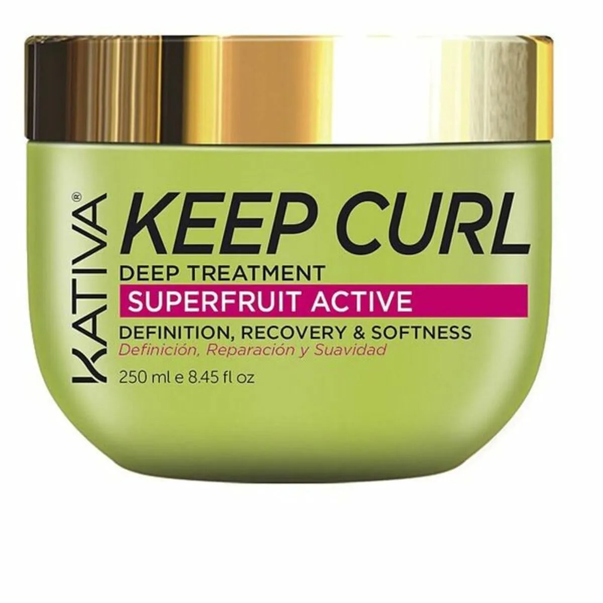 Maschera per Capelli Kativa Keep Curl (250 ml)