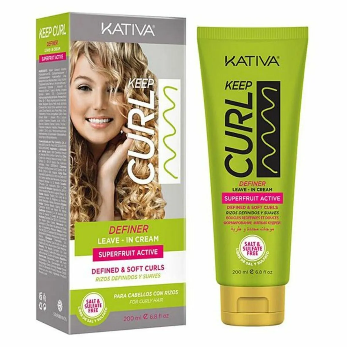 Crema Definizione Ricci Kativa Keep Curl (200 ml)