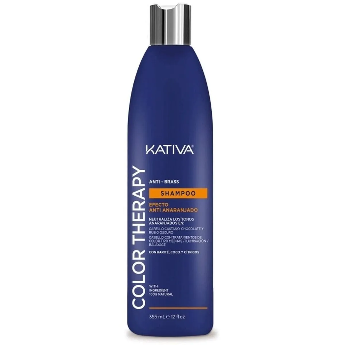 Shampoo Neutralizzante del Colore Kativa Color Therapy Trattamento anti-arancio 355 ml