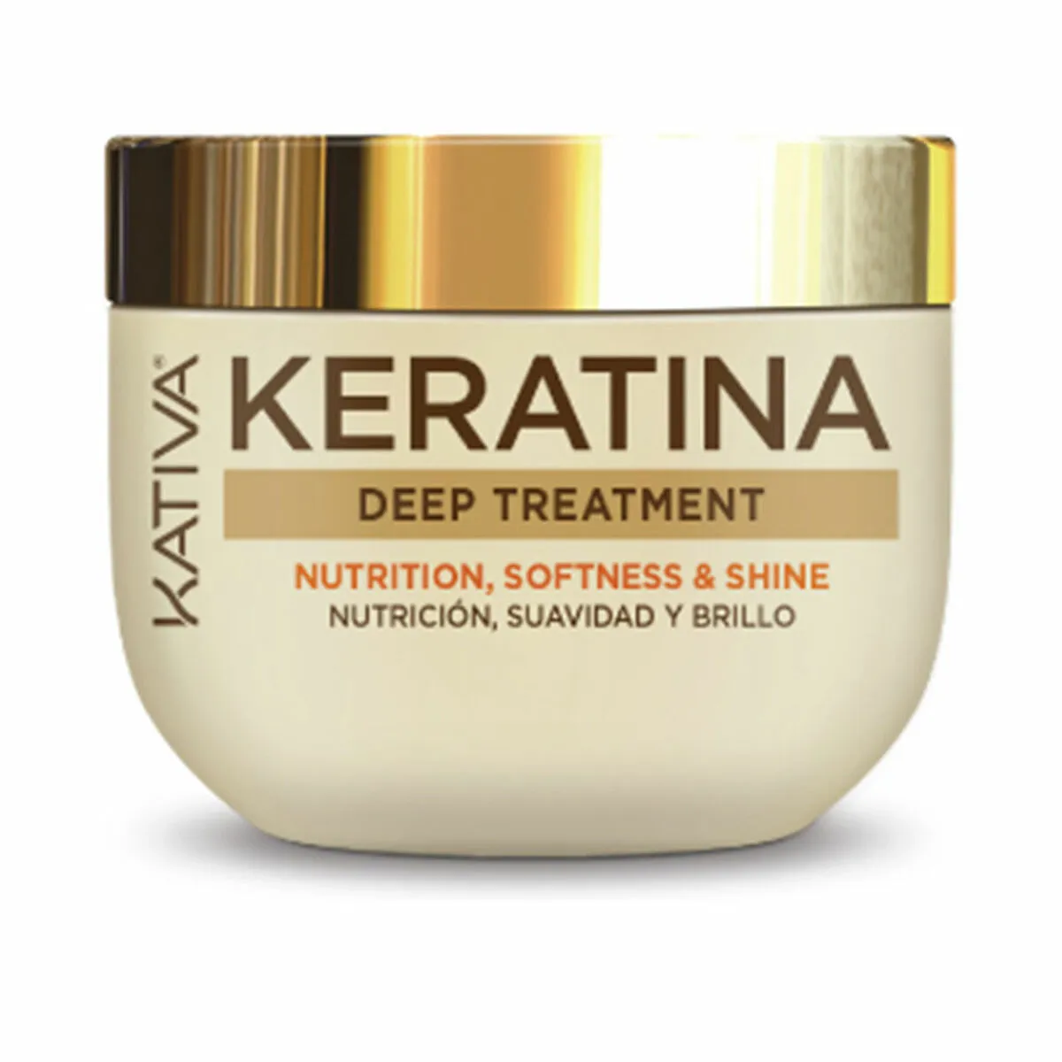 Maschera per Capelli Nutriente Kativa   Cheratina 300 g