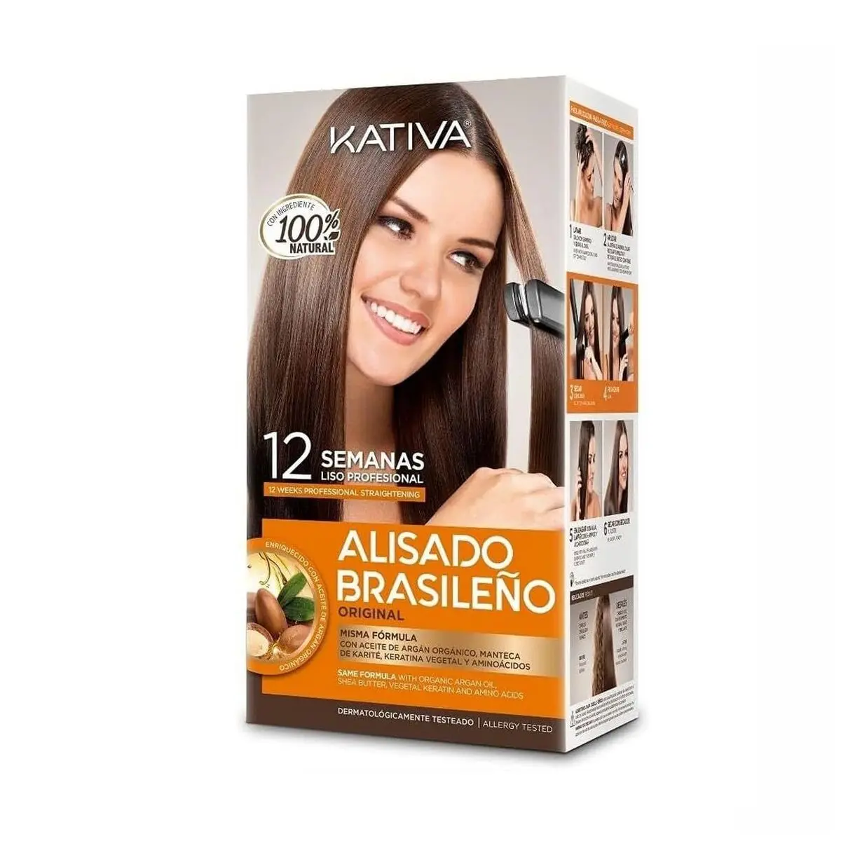 Set per Capelli Piastra Chimica Kativa