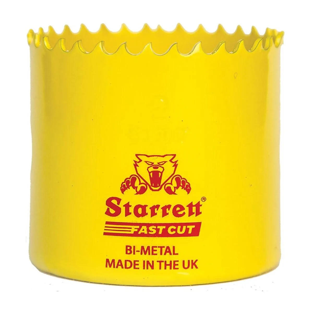 Corona di foratura in metallo Starrett Bi-metal Fast Cut 63fch060 ø 60 mm