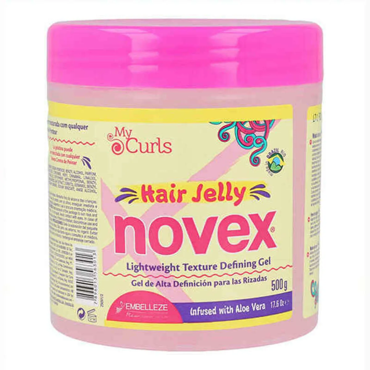 Gel Fissante Extraforte Novex My Curls Hair 500 ml (500 ml)