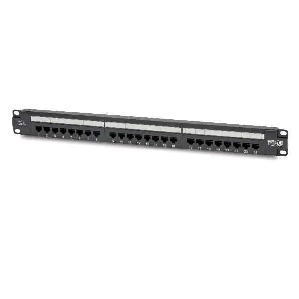 CAT6 24-PORT PATCH PANEL - POE COM