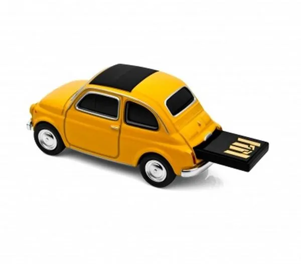 USB FIAT 500 YELLOW 16 GB