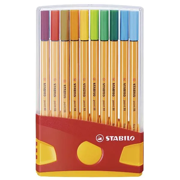 AST20 FINELINER POINT88 COLOR PARAD