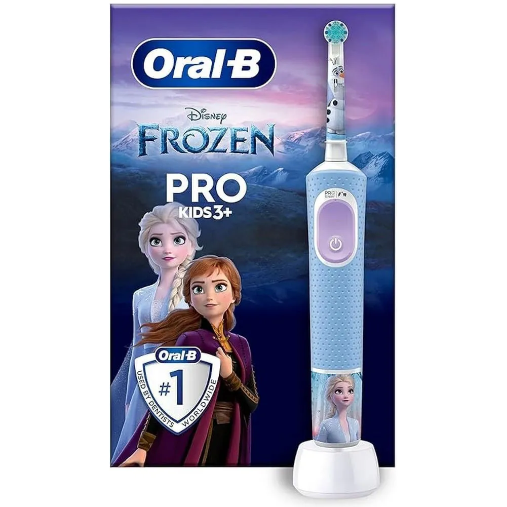 Oral-B Spazzolino Elettrico Ricaricabile Bambini Disney Frozen +3 Anni con Timer (1)