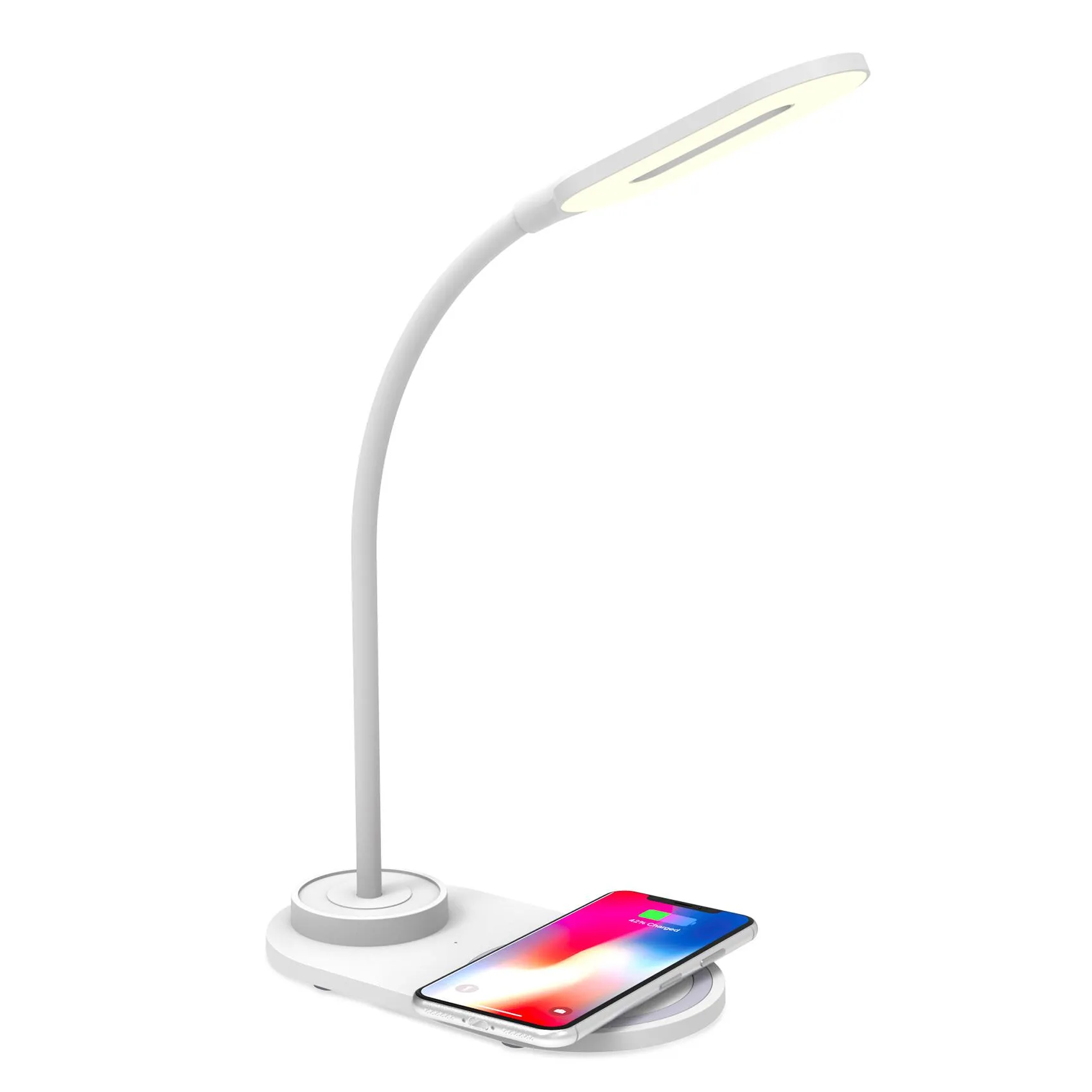 WIRELESS CHARGER LAMP MINI 10W WH