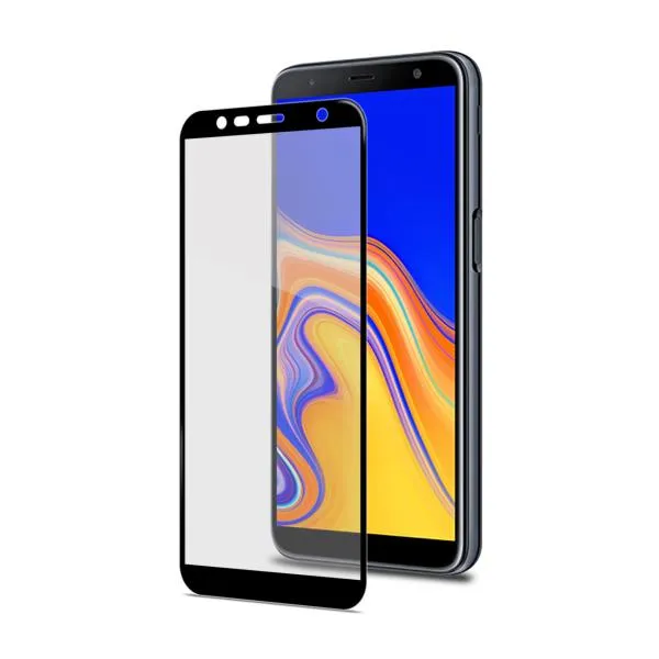 FULL GLASS GALAXY J6 BLACK