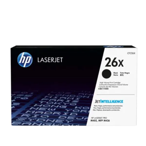 HP 26X HIGH YIELD BLACK LASER TONER