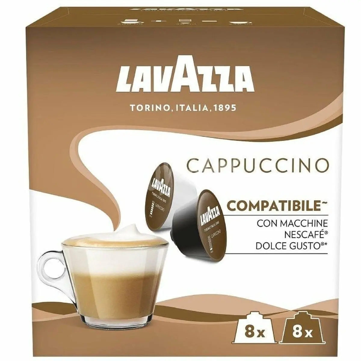 Capsule di caffè Lavazza Cappuccino (1 Unità)