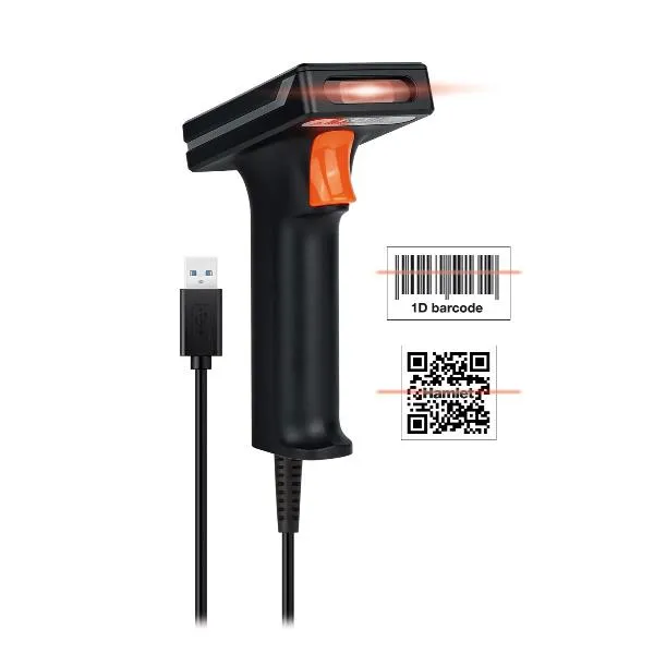 BARCODE SCANNER IND 2D/1D/QR  USB