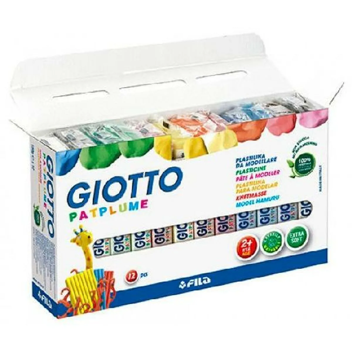 Barre di plastilina Giotto Multicolore