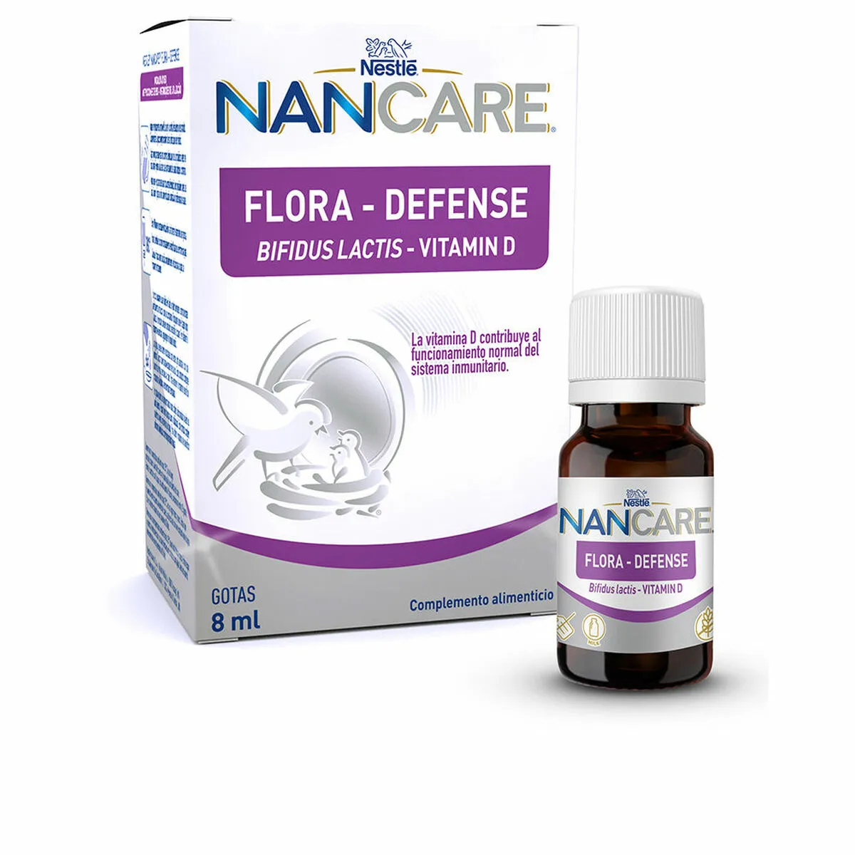 Integratore Alimentare Nestlé Nancare Flora Defense 8 ml