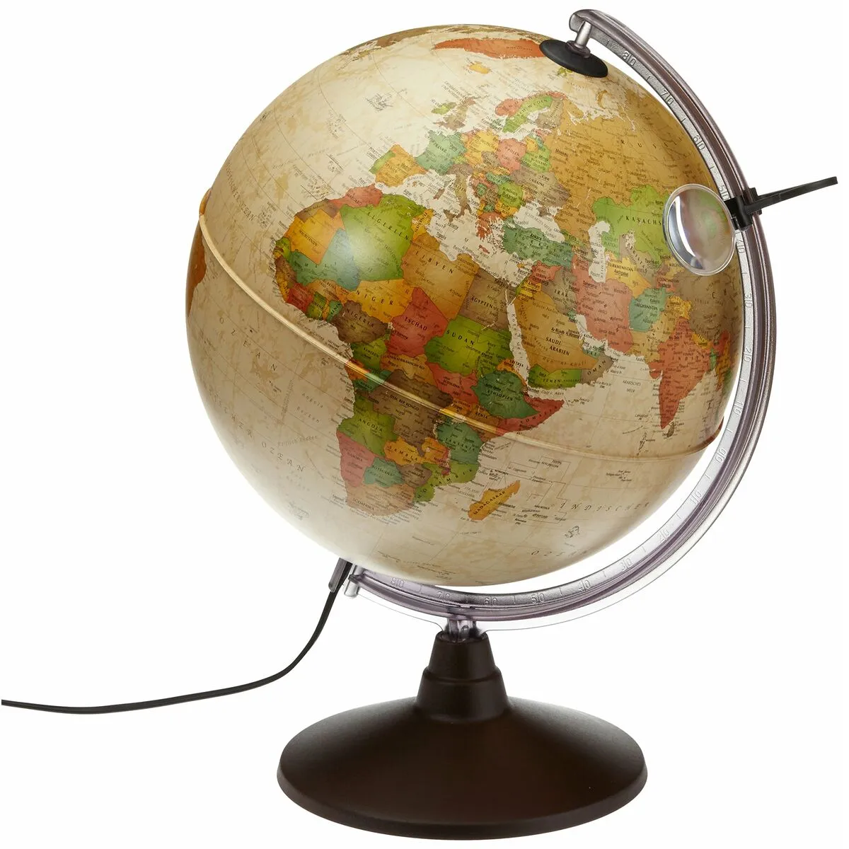 Mappamondo con Luci Nova Rico Marco Polo Multicolore Plastica Ø 30 cm