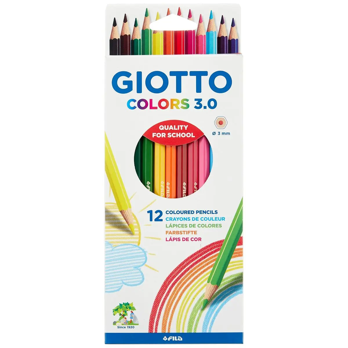 Matite colorate Giotto F276600 Multicolore