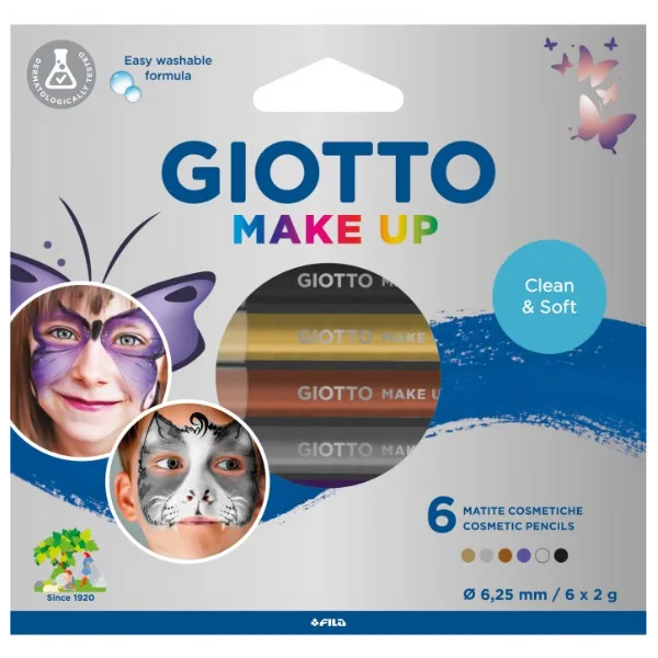 GIOTTO MAKE UP AST6 MAT COL MET ASS