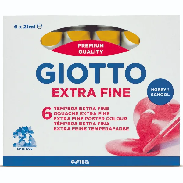 CF6 TUB. TEMPERA 21ML GIALLO OCR