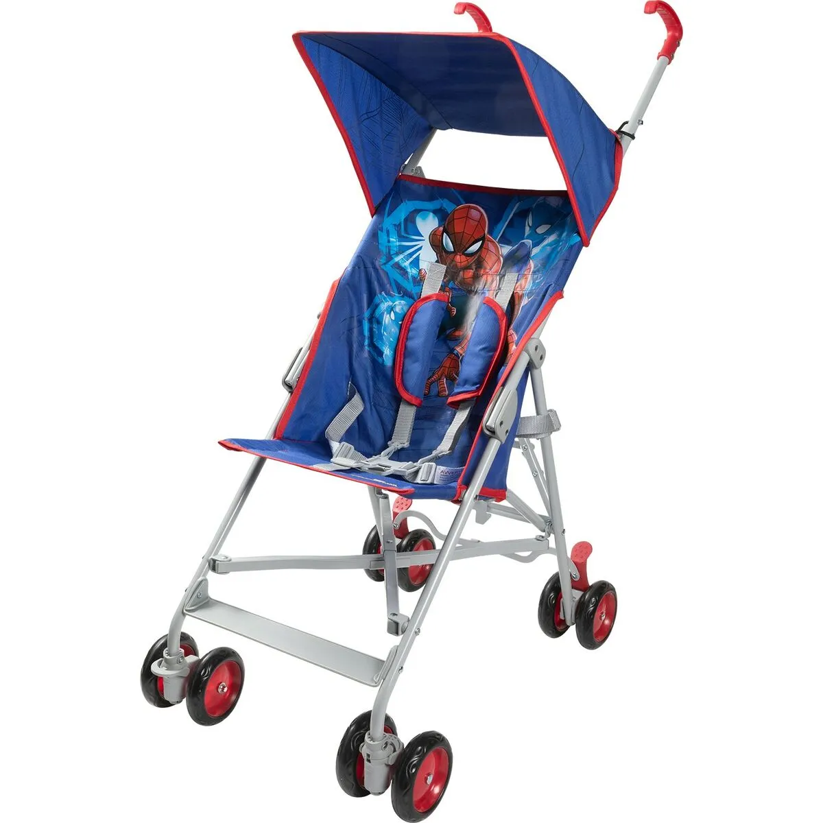 Passeggino per Bambini Spider-Man CZ10373 Azzurro Pieghevole Turchese