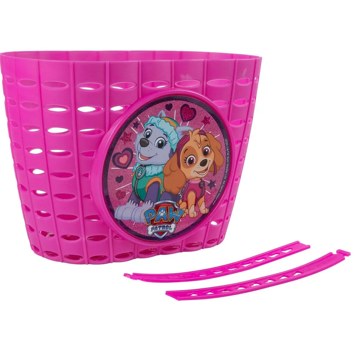 Cestino per Bicicletta per Bambini The Paw Patrol Rosa