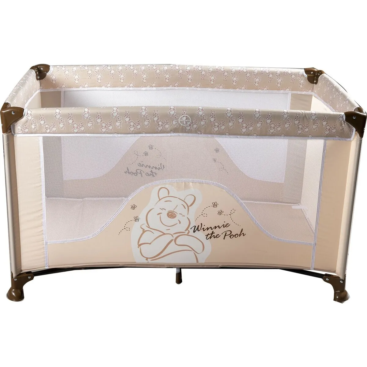 Culla da Viaggio Winnie The Pooh CZ10609 120 x 65 x 76 cm Beige