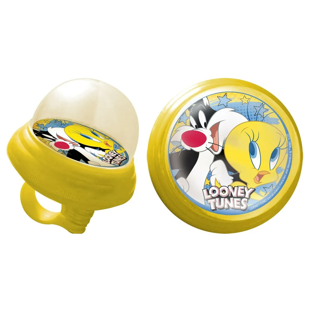 Campanello per Biciclette per Bambini Looney Tunes CZ10964 Giallo