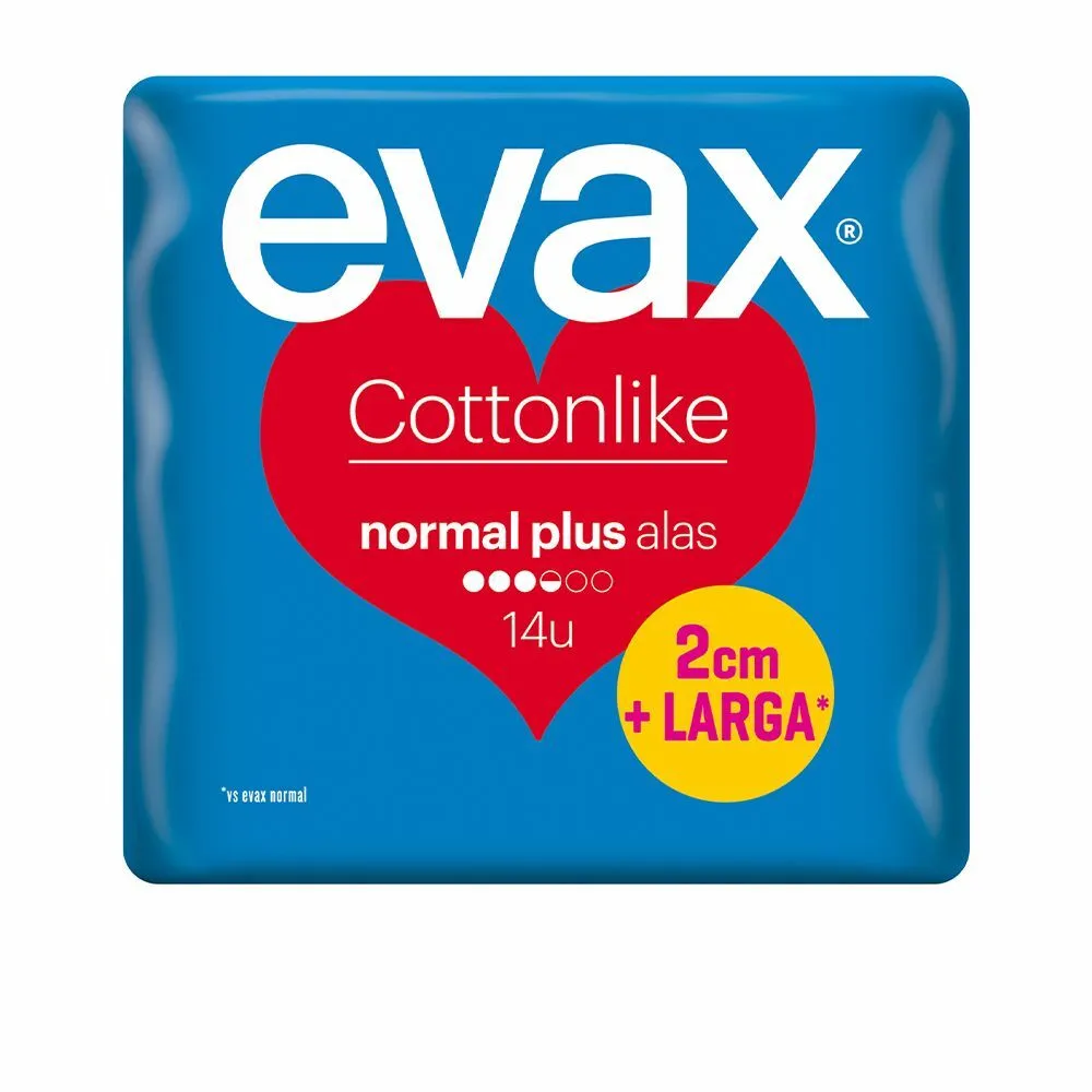 Assorbenti Normali senza Ali Evax Cotton Like  Plus (14 uds)