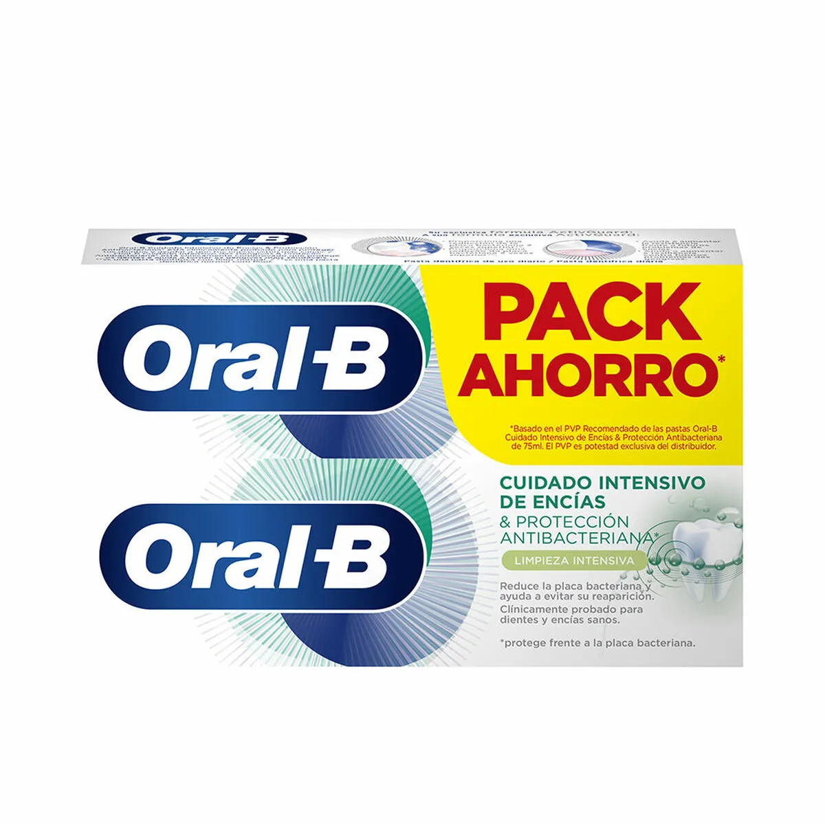 Dentifricio Cura delle Gengive Oral-B   2 x 75 ml Intensivo