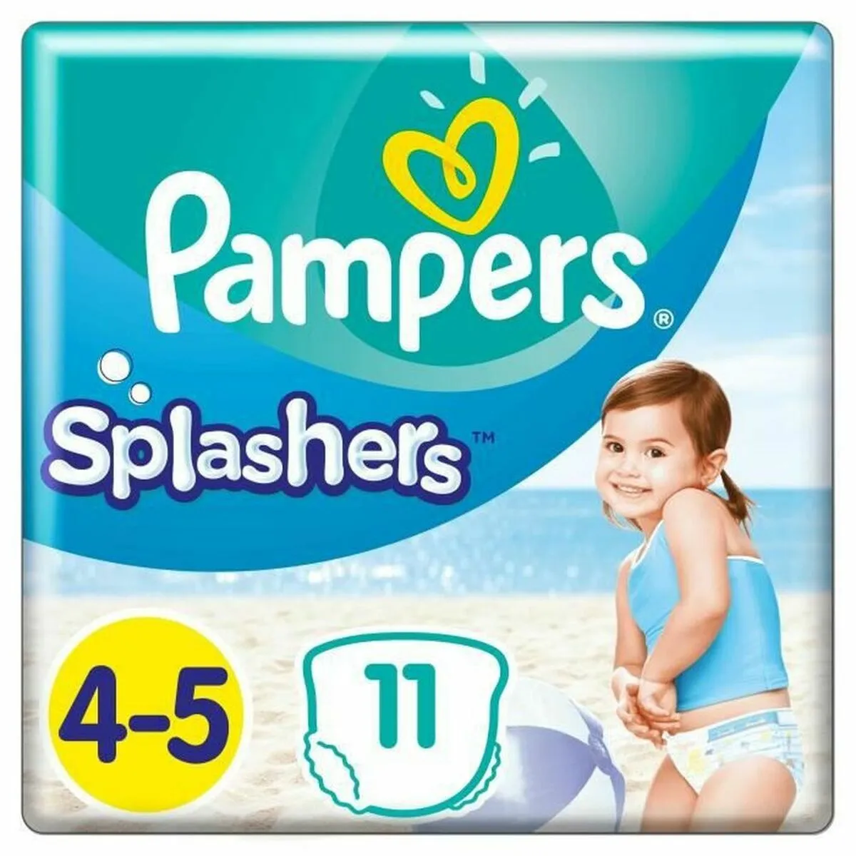 Pannolini usa e getta Pampers                                 4-5 (11 Unità)