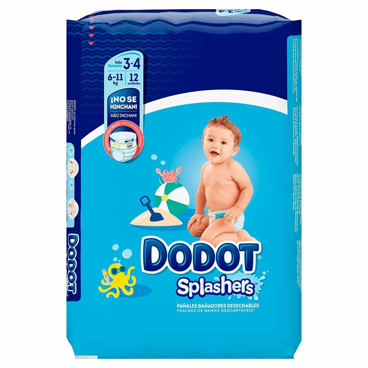 Pannolini Dodot Splashers 3 6-11 kg