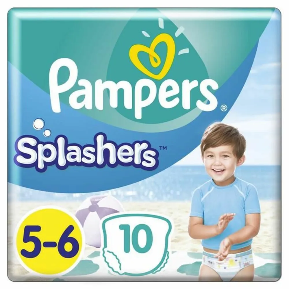 Pannolini usa e getta Pampers                                 5-6 (10 Unità)