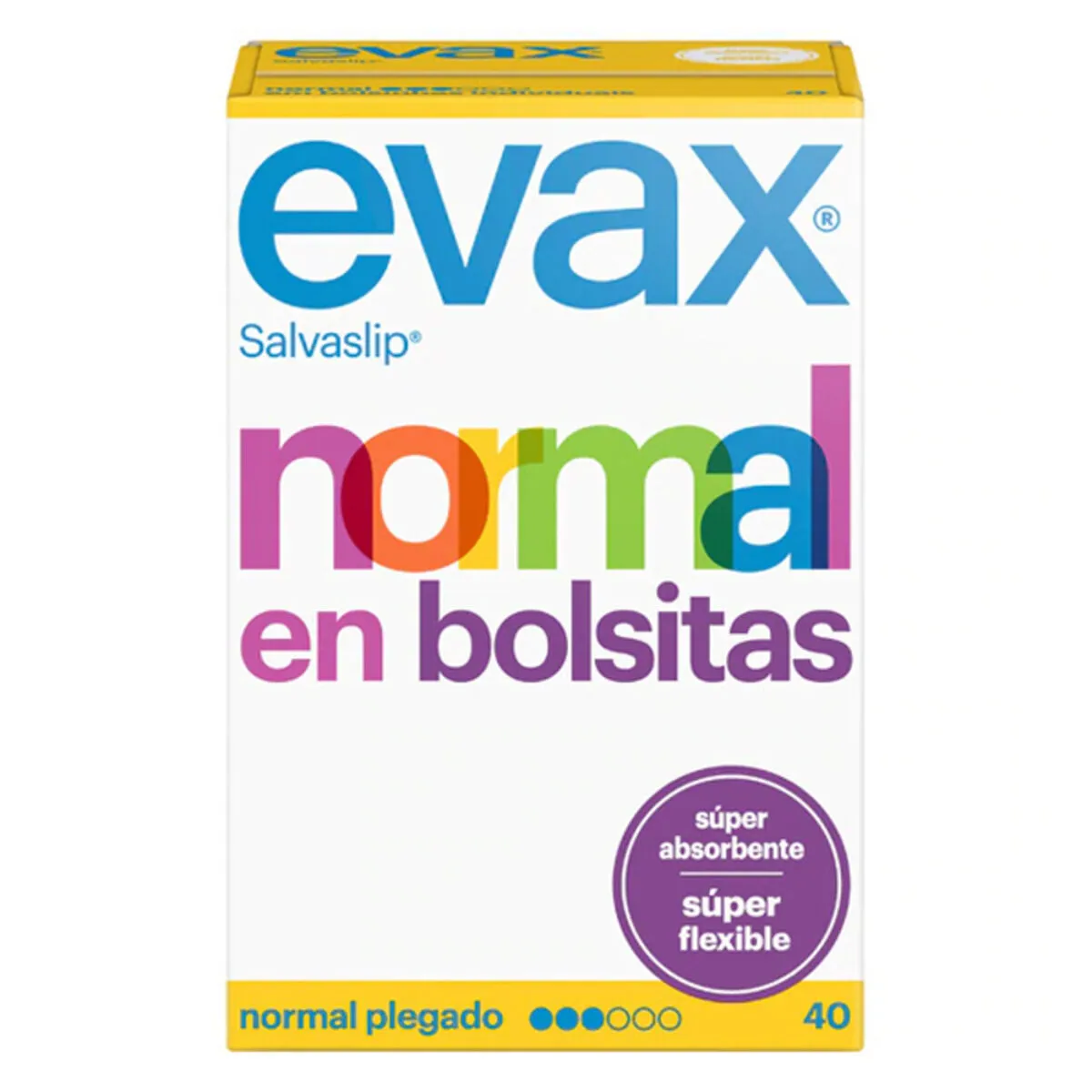 Salvaslip Normale Evax (40 uds)