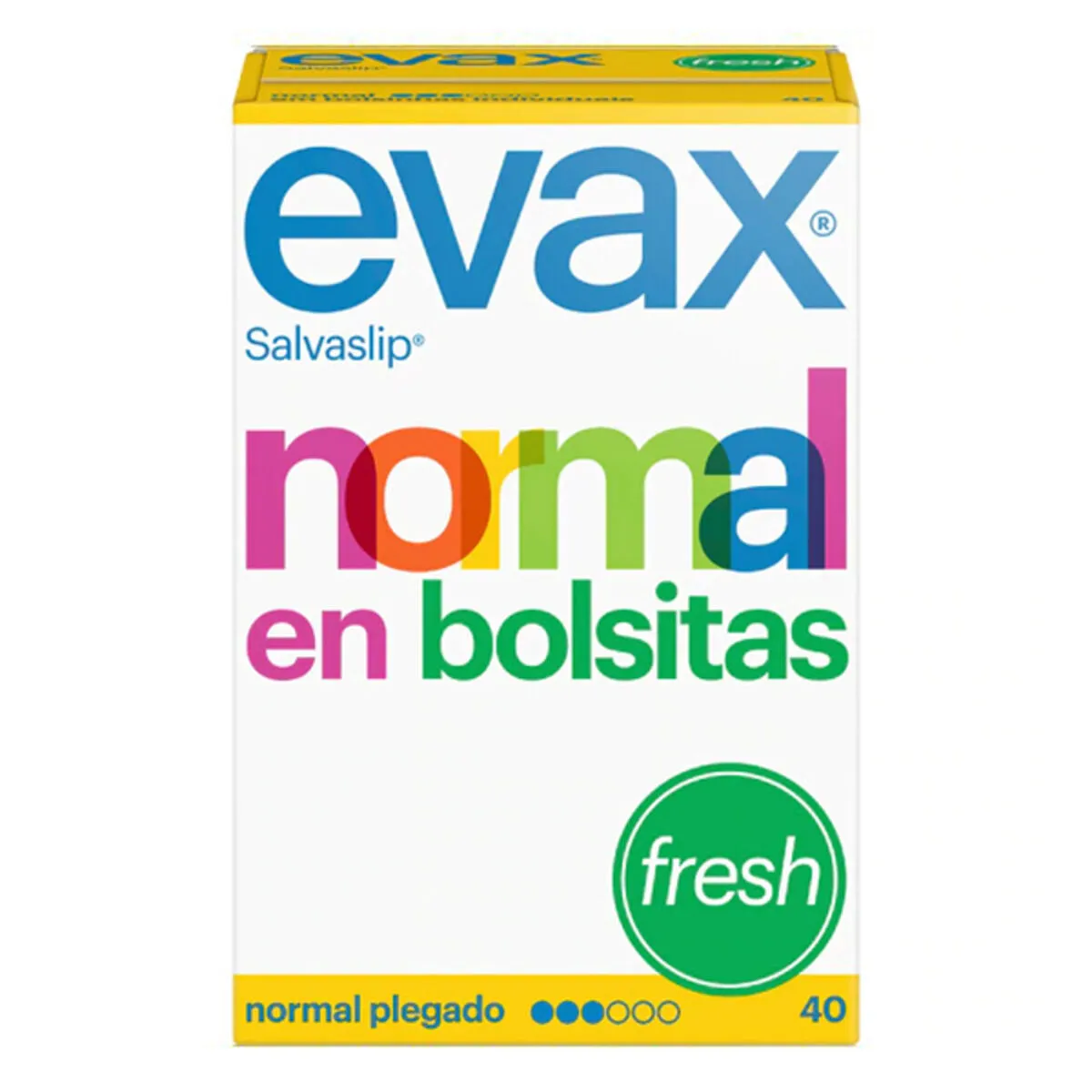 Salvaslip Normale fresh Evax Slip (40 uds) (40 Unità)