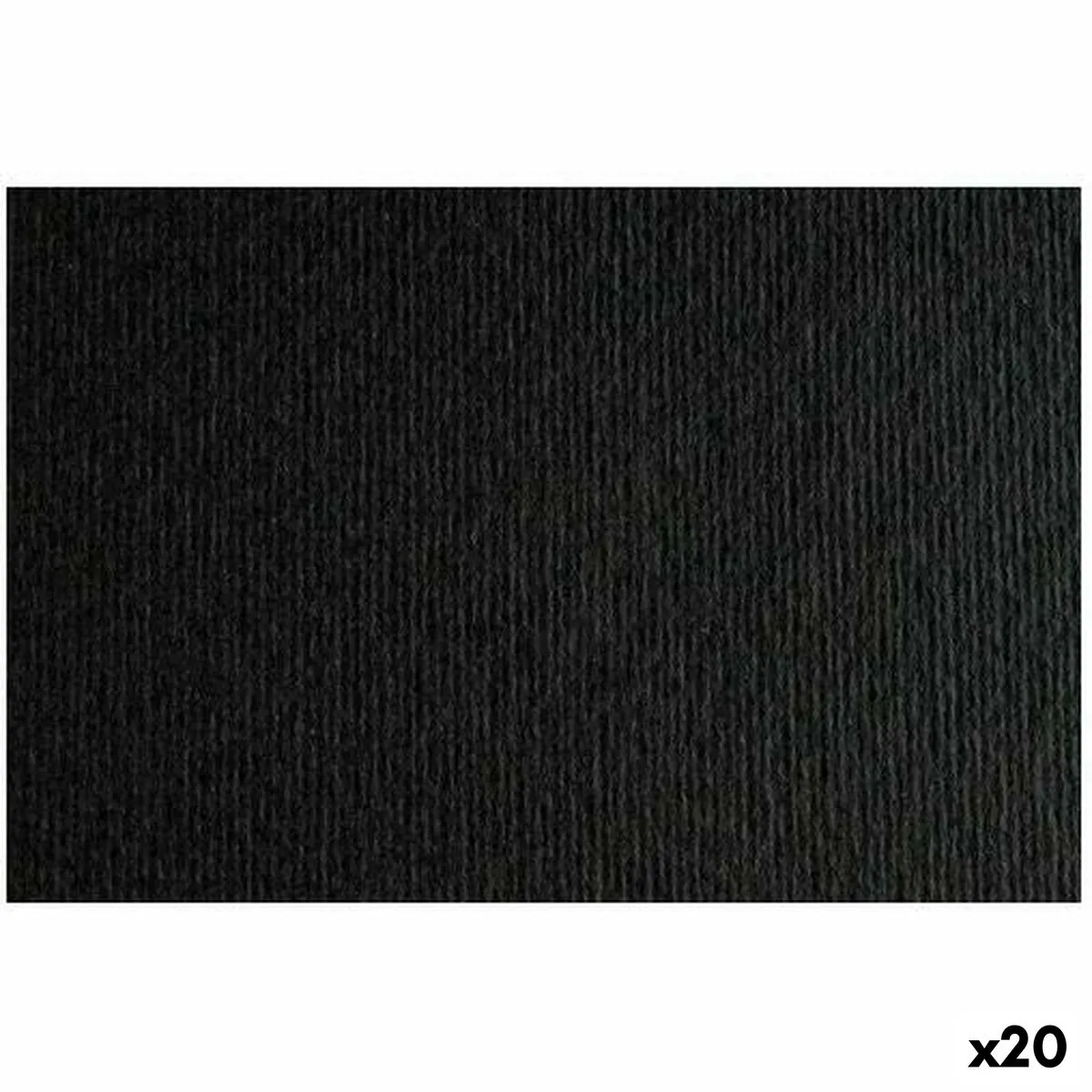 Cartoncini Sadipal LR 200 Testurizzato Nero 50 x 70 cm (20 Unità)