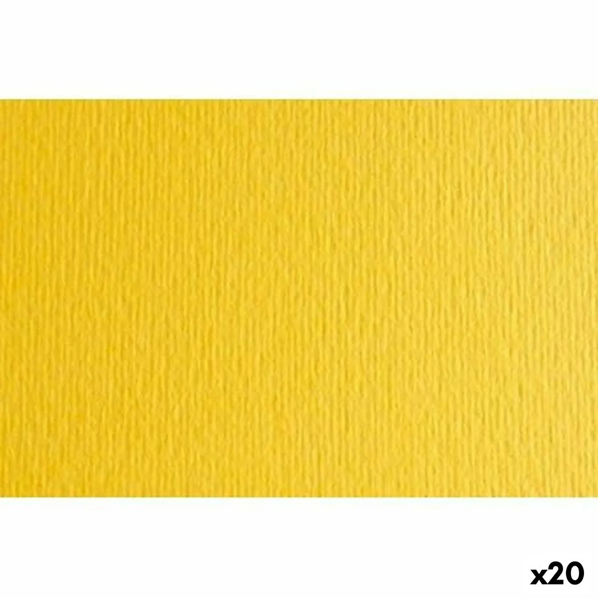 Cartoncini Sadipal LR 220 Giallo Testurizzato 50 x 70 cm (20 Unità)