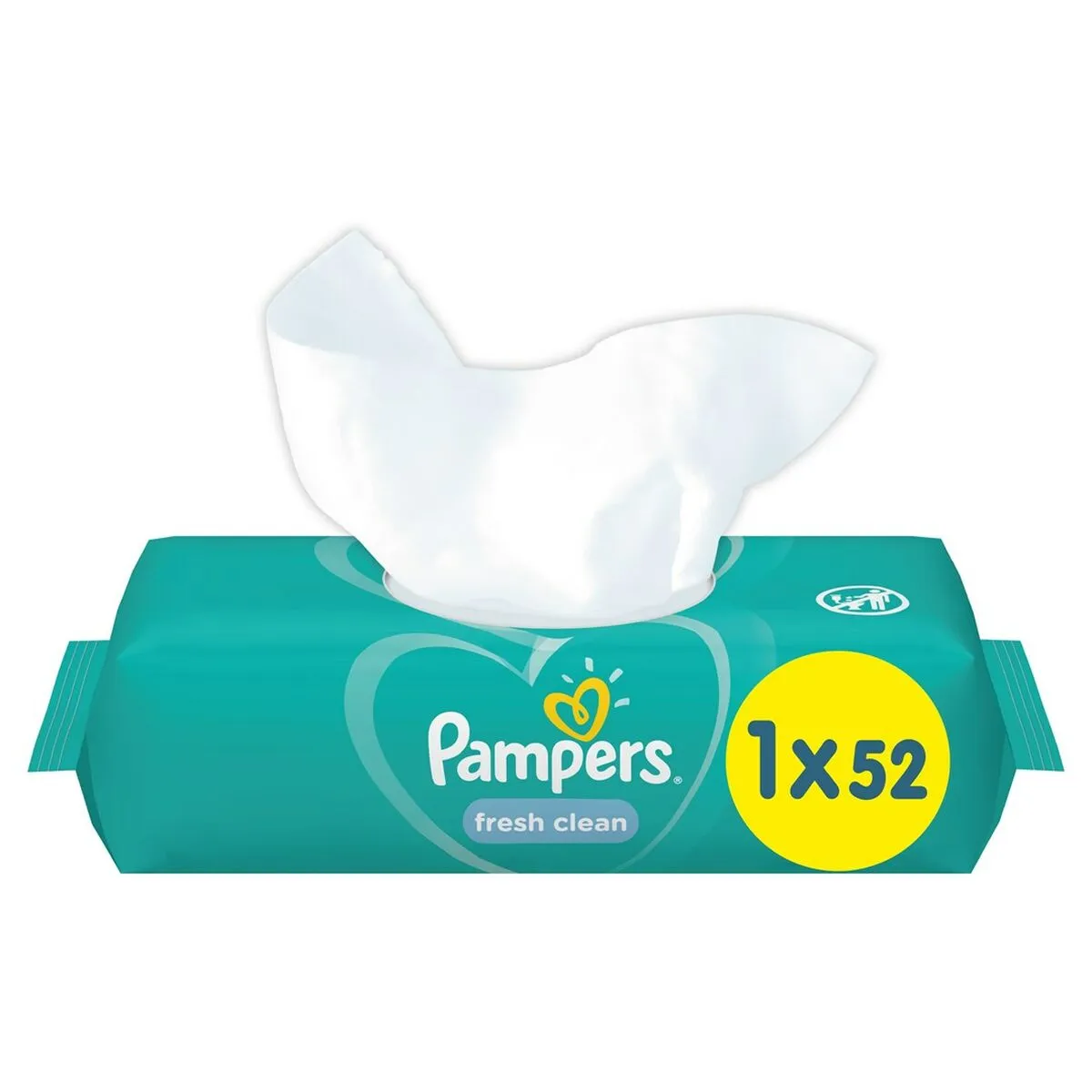 Salviettine Umidificate Pampers 52 Pezzi