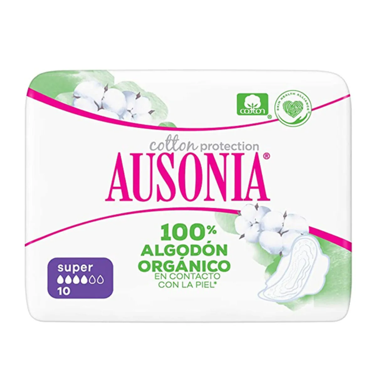 Assorbenti Super con Ali ORGANIC Ausonia (10 uds)