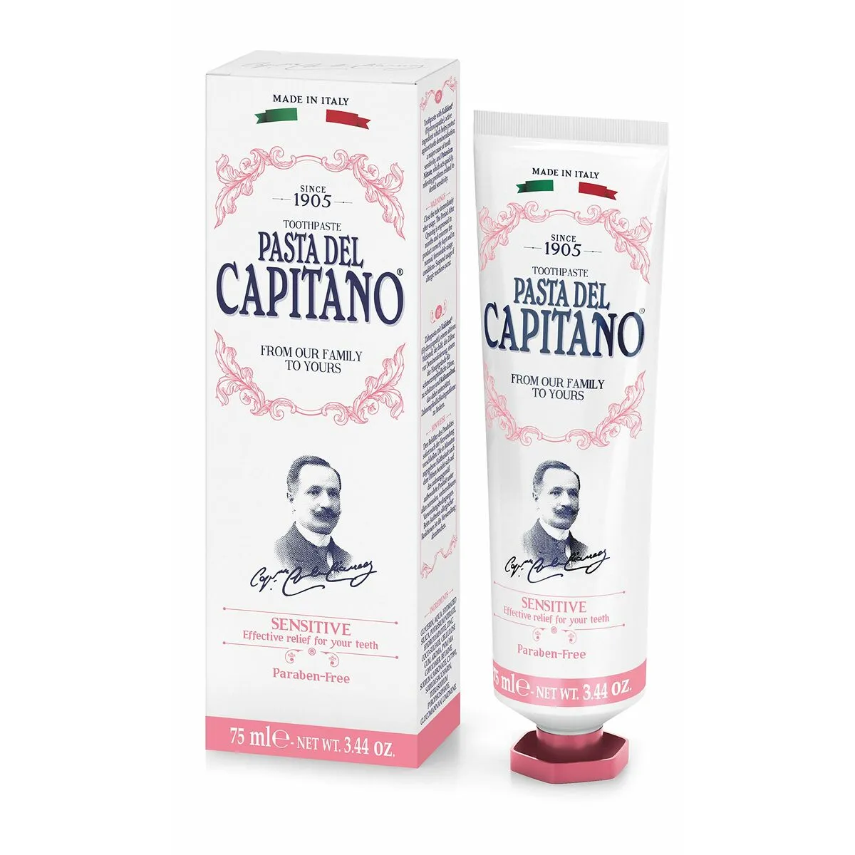 Dentifricio Pasta Del Capitano Sensitive (75 ml)